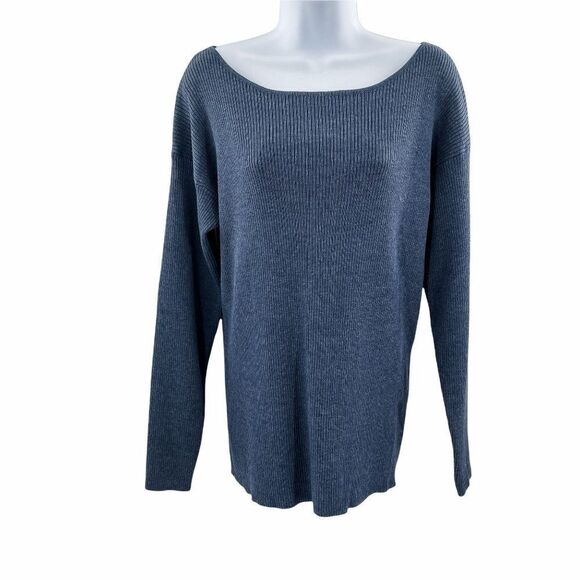 Lulu's Lounge Lifestyle Ribbed Knit Sweater Top S - Picture 2 of 9